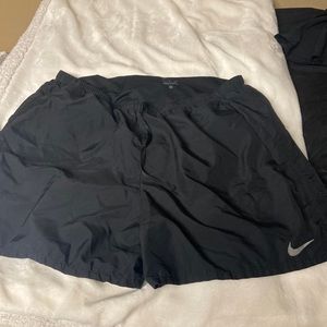 Black Nike Running shorts
